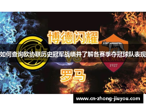 如何查询欧协联历史冠军战绩并了解各赛季夺冠球队表现
